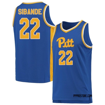 Youth Nike #1 Royal Pitt Panthers Replica Team Basketball Jersey